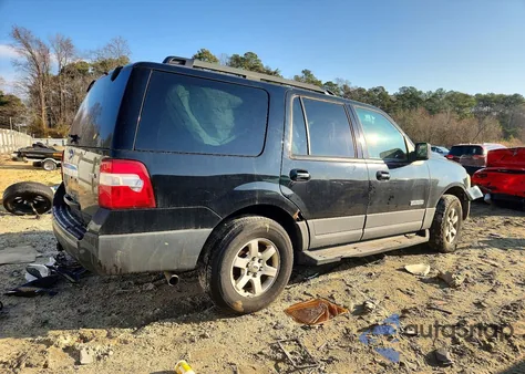 2007 Ford Expedition Xlt z USA, uszkodzony, nr VIN 1FMFU16587LA57137